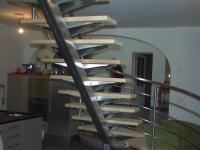 Escalier inox